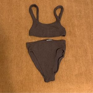 Youswim Aplomb High-Waist Two-Piece Espresso
